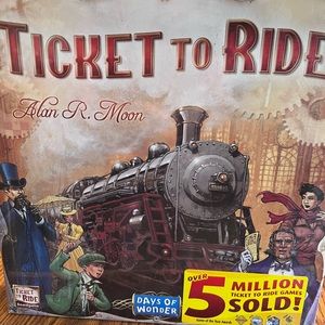 New in box still shrink wrapped - Ticket to Ride board game.
